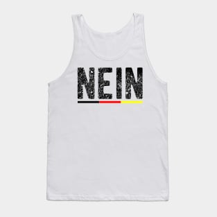 Nein means no in German Tank Top